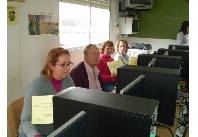 Entrega de diplomas. Iniciacin a la informtica.