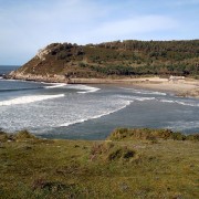 Vista da praia de Balarés