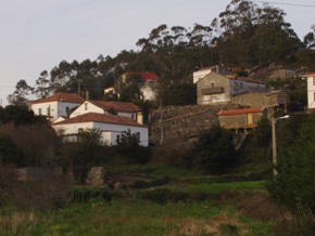 Vista da Aldea de Corme