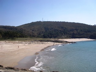 Vista da praia de Balars