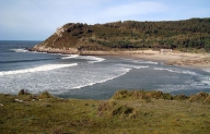 Vista da praia de Balarés