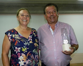 Modesto Parga recibiu un recoñecemento especial á súa traxectoria Modesto Parga recibiu un recoñecemento especial á súa traxectoria