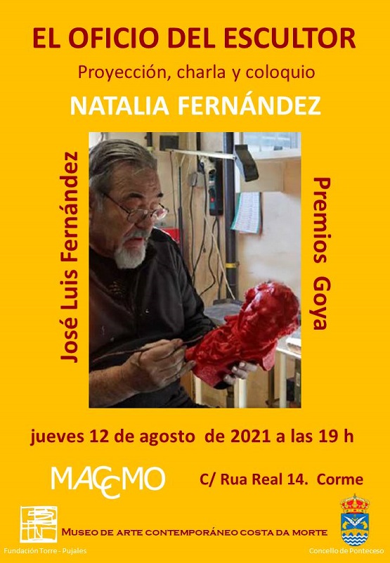 Proxección, charla e coloquio sobre o escultor José Luis Fernández